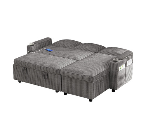 Corner sofa bed - bed, l