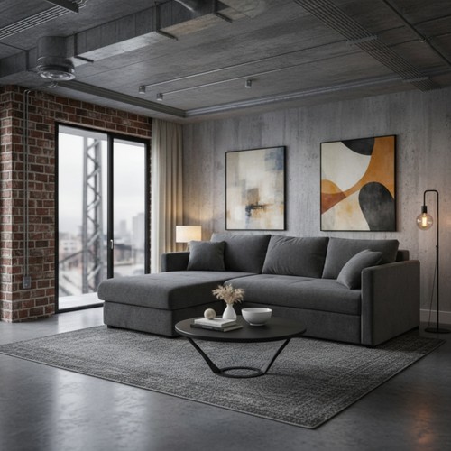 Orea shaped corner - l-shaped,