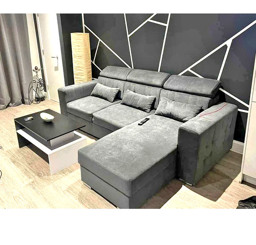 Luca shaped storage sofa bed - storage,