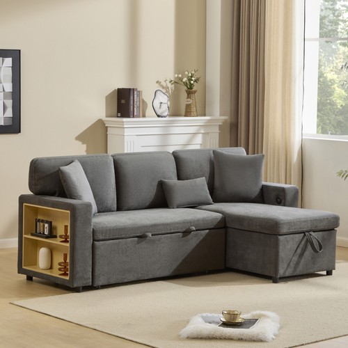 Seater corner sofa bed - 3,