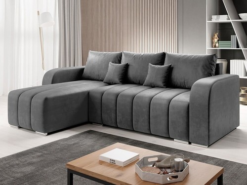 Shaped sofa bed - bed, storage