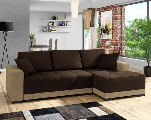 Corner sofa bed - sofa,