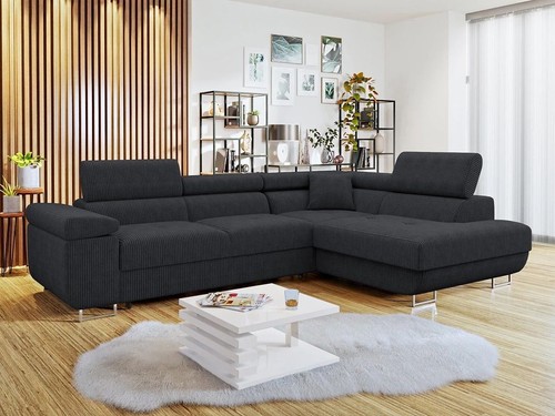Shaped corner sofa - l-shaped, with