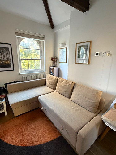 Beige shape corner sofa - beige, l-shape
