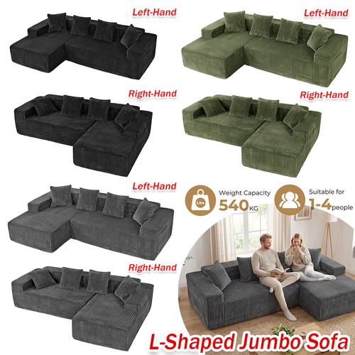 Jumbo cord shaped corner - cord, l-shaped