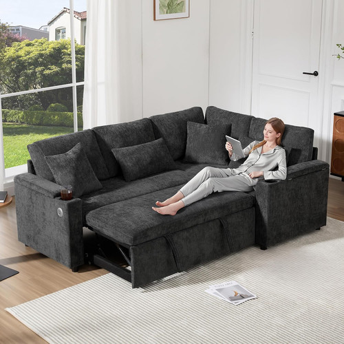 Corner sofa bed - corner, storage