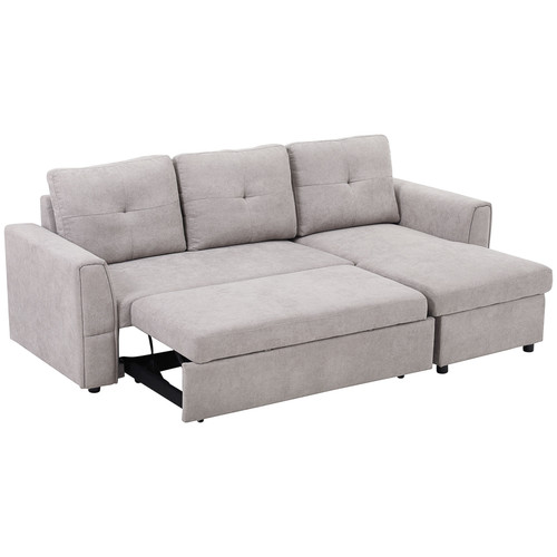 Shaped sofa bed storage - l,