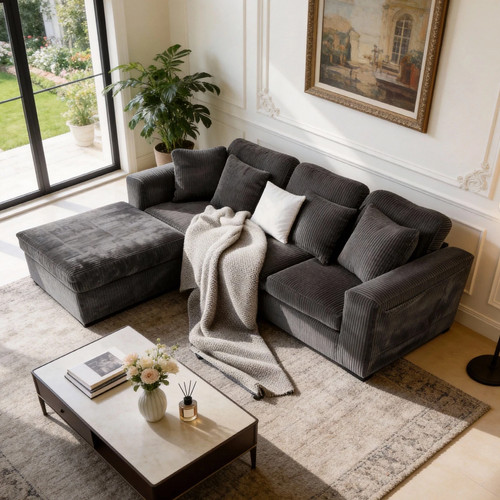 Corner sofa bed shape - shape, 4