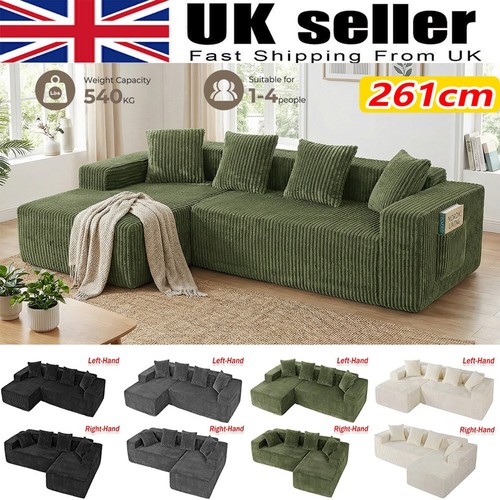 Jumbo cord shaped corner - l-shaped,