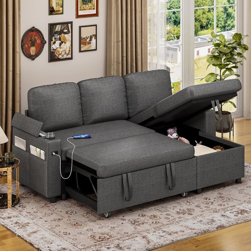 Seater corner sofa bed - 3-seater,
