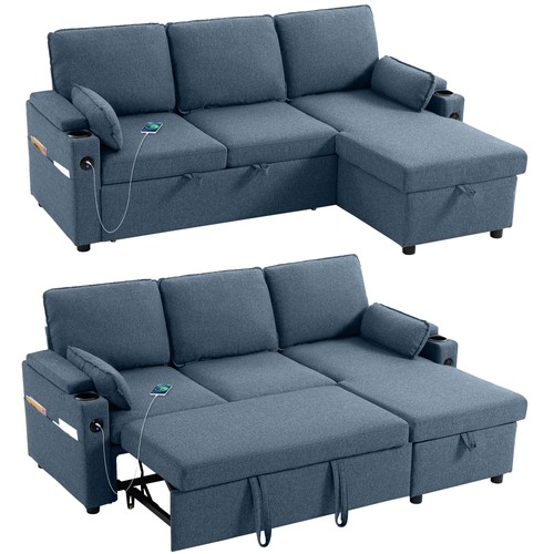 Homcom corner sofa - corner,