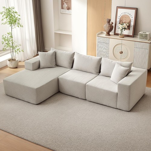 Modular corner sofa shaped - sofa, l
