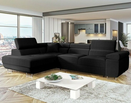 Shaped corner sofa bed - corner, with